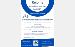 Section sportive de natation