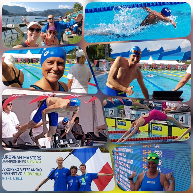 Championnats d'Europe Masters Douarnenez natation