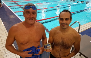 Eric et Hervé après le 100 NL