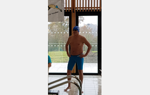 Concentration d'Eric pour le 100 brasse