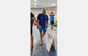 Concentration avant le départ pour Eric