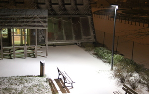 Yeessss !!    il neige :)