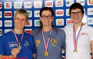 Karine 2ème au 200 brasse
