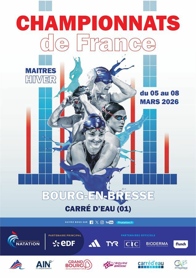 Championnat de France Masters à Bourg-en-Bresse
