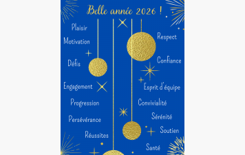Belle année 2026 !